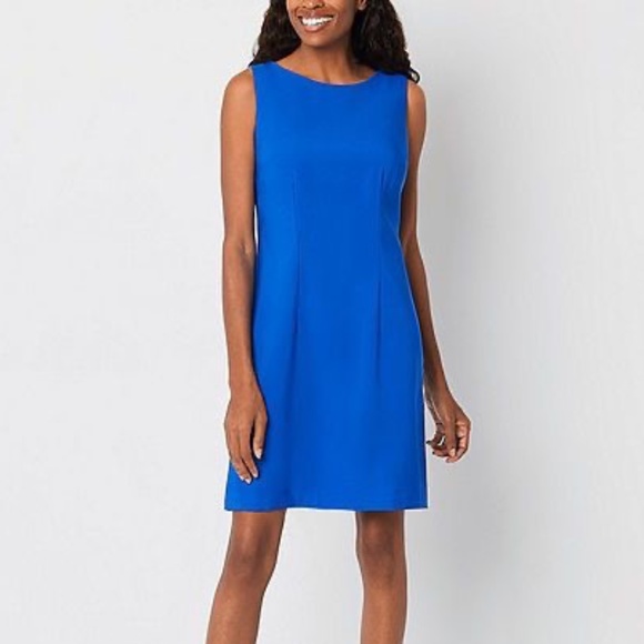 Alyx Dresses & Skirts - NWT Alyx Sleeveless Royal Blue Dress Sheath Size 18